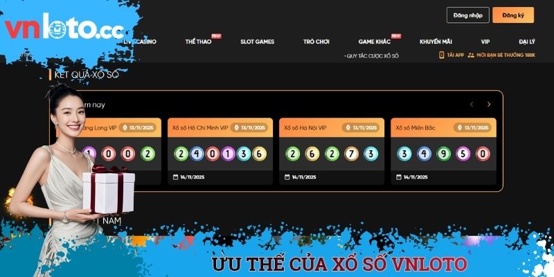 Ưu thế của xổ số VNLOTO